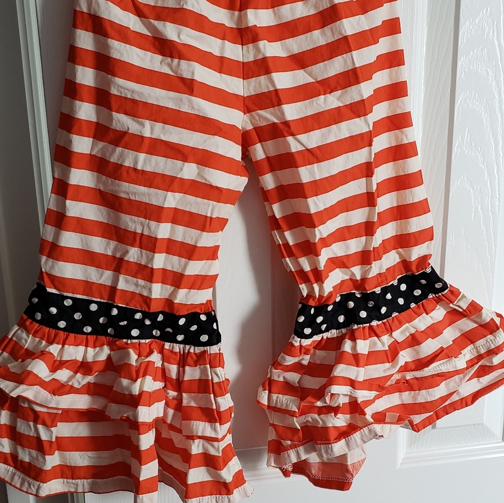 Sz. 4 Jelly the Pug Ruffle Pants